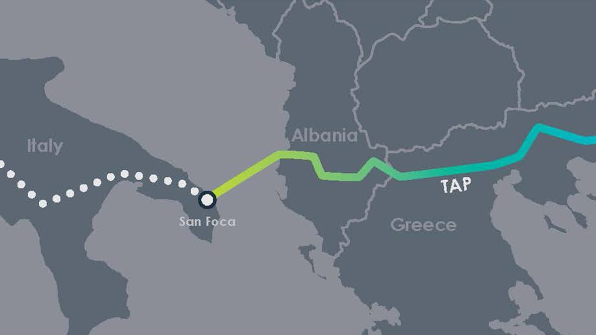 carte de appuyez sur l'Albanie